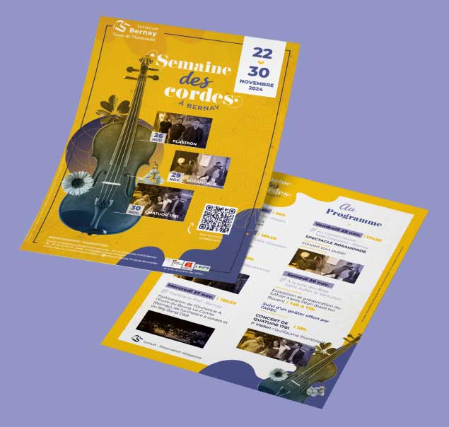 Semaine des cordes - Conservatoire - Intercom Bernay Terres de Normandie