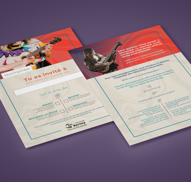 Flyer - Conservatoire - Intercom Bernay Terres de Normandie