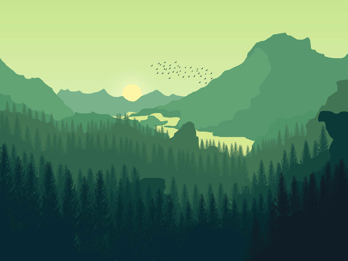 Illustration paysage 1